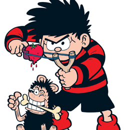 Dennis the Menace and Gnasher UK Dennis the Menace vs USA Dennis the Menace Arts and