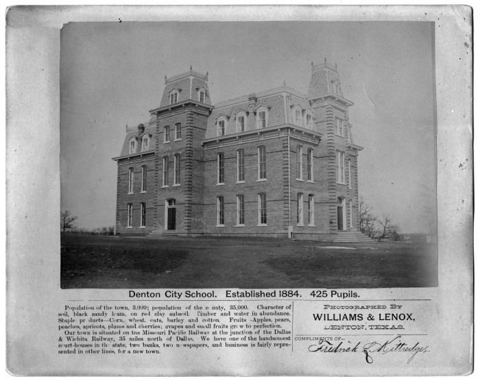 Denton, Texas in the past, History of Denton, Texas