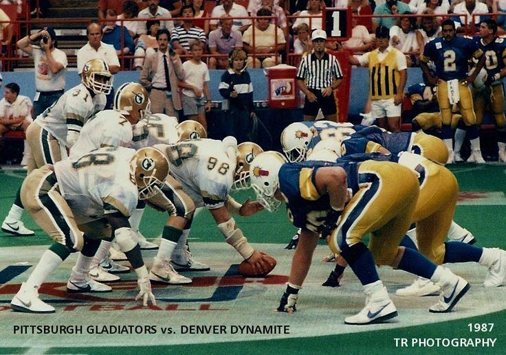 Arena Football - 1991 Season - Denver Dynamite at Dallas Texans