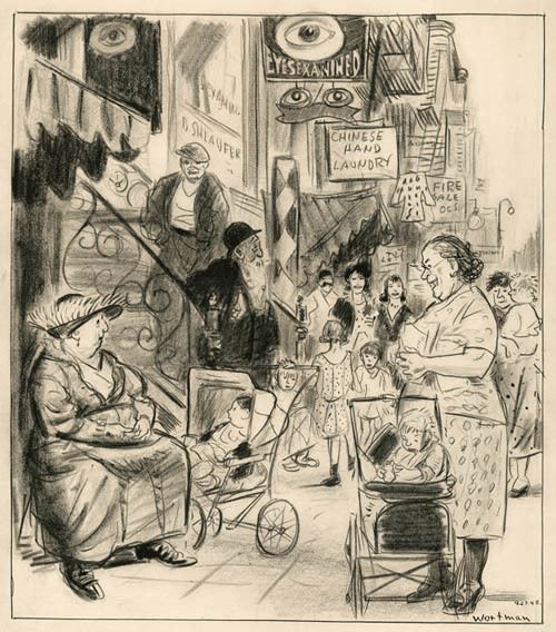 Denys Wortman Denys Wortman at the Museum of the City of New York Drawn Quarterly
