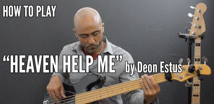 Deon Estus How to play Heaven help Me by Deon Estus Groove Academy Bass