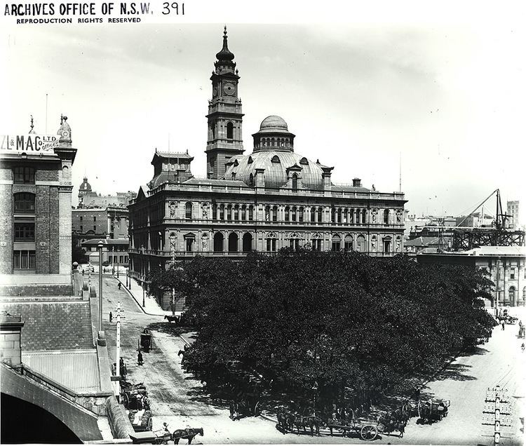 Department of Lands building Can you date this photograph Lands Department building Sydney