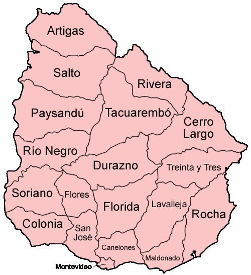 Departments of Uruguay