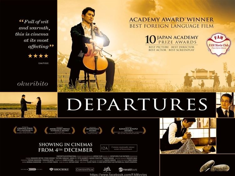 Departures (2008 film) Departures 2008 Okuribito Japanese TFC