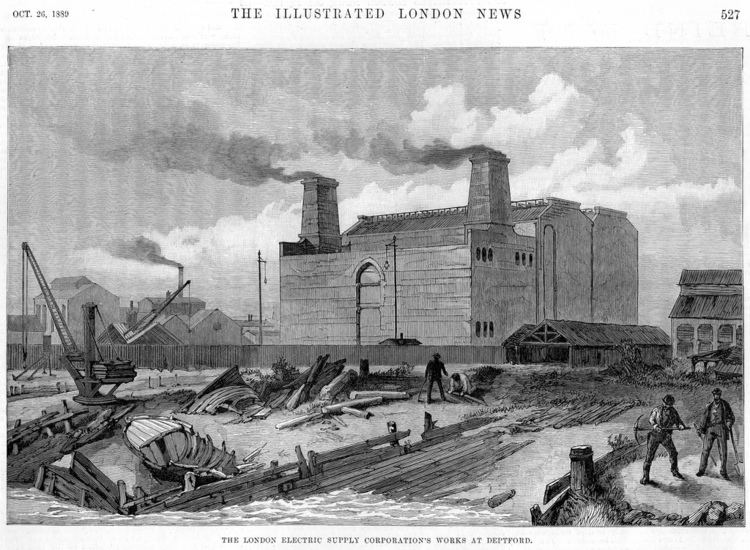 Deptford Power Station Deptford Power Station London England 1889 quotThe Lightquot Flickr