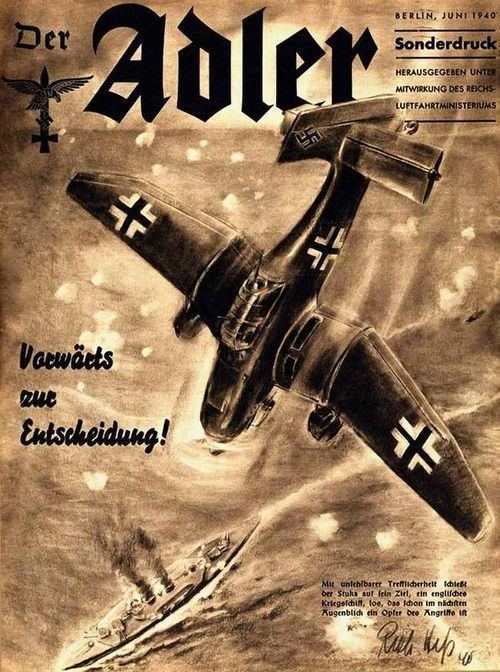 Der Adler Revista Der Adler 021942 Ju87 Stuka Pinterest