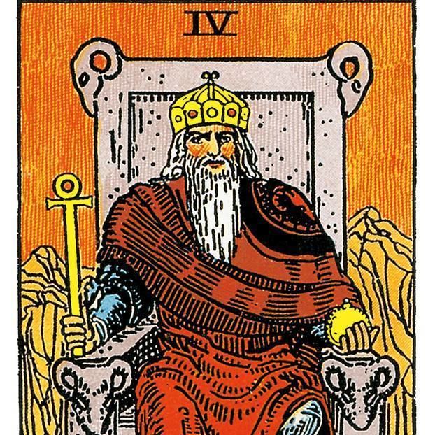 Der Herrscher Der Herrscher deine Tarotkarte BRIGITTEde