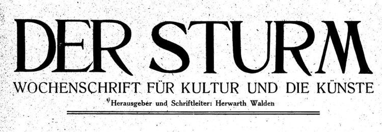 Der Sturm Der Sturm Wikipedia