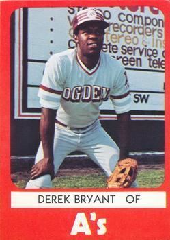 Derek Bryant (baseball) Derek Bryant Gallery The Trading Card Database
