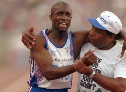 Derek Redmond Letters Golden moments celebrate achievement pride