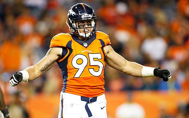 Derek Wolfe Broncos39 Derek Wolfe ruled out vs Chiefs after seizure