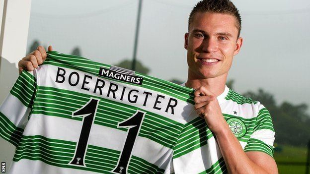 Derk Boerrigter BBC Sport Celtic39s Derk Boerrigter eyes regular starting