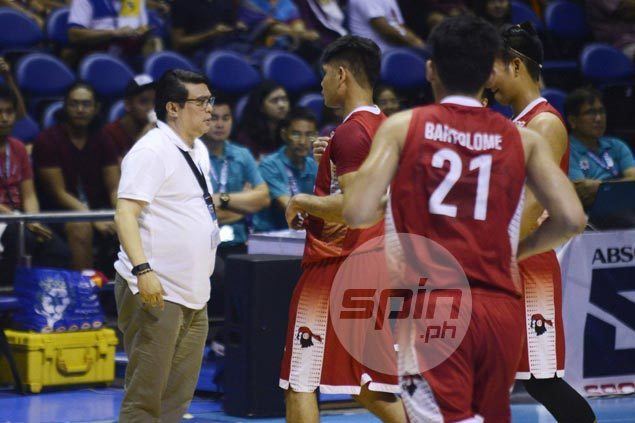 Derrick Pumaren New season same problem for Derrick Pumaren as UE coach calls out