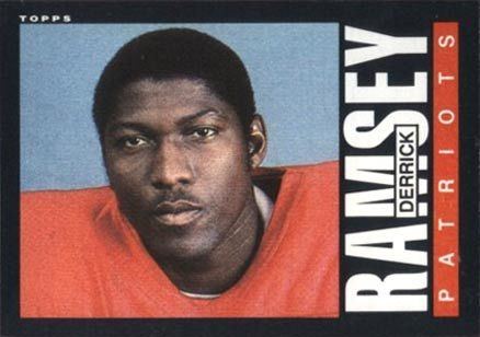 Derrick Ramsey 1985 Topps Derrick Ramsey 331 Football Card Value Price Guide