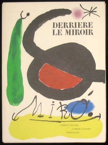 Derrière le miroir Joan Miro Derriere le Miroir with five original lithographs