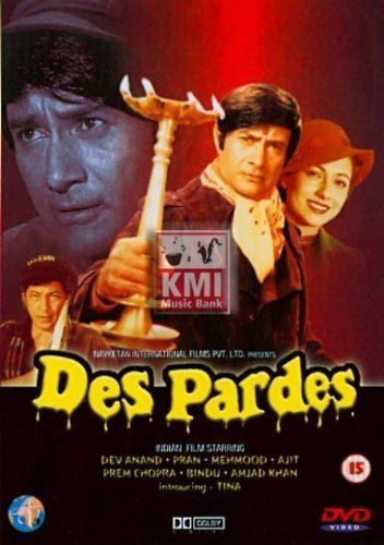 Des Pardes (1978 film) Amazoncom Des Pardes 1978 Hindi Film Bollywood Movie Indian
