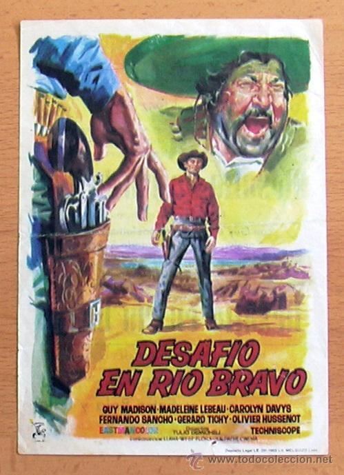 Desafío en Río Bravo desafio en rio bravo con guy madison y fernan Comprar Westerns
