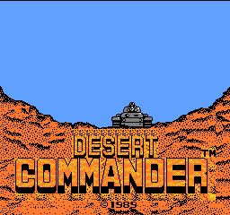 Desert Commander Desert Commander USA ROM lt NES ROMs Emuparadise
