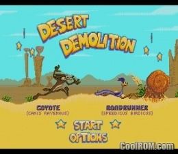 Desert Demolition Desert Demolition Starring Road Runner and Wile E Coyote ROM