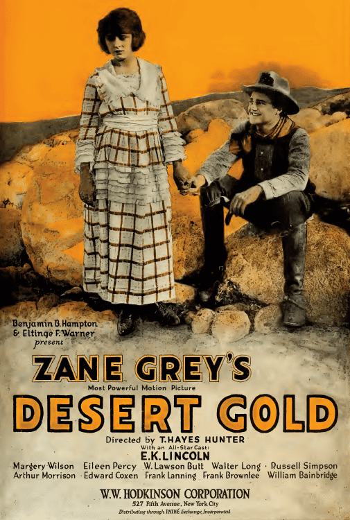 Desert Gold (1919 film) FileZane Grey Desert Gold 1 Film Daily 1919png Wikimedia Commons