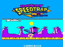 Desert Speedtrap Play Desert Speedtrap Starring Road Runner and Wile E Coyote Sega