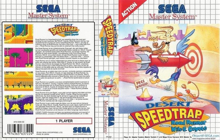 Desert Speedtrap Desert Speedtrap Starring Road Runner amp Wile E Coyote Sega Master
