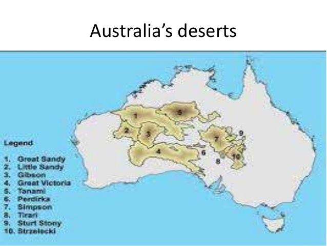 Deserts of Australia Deserts of Australia