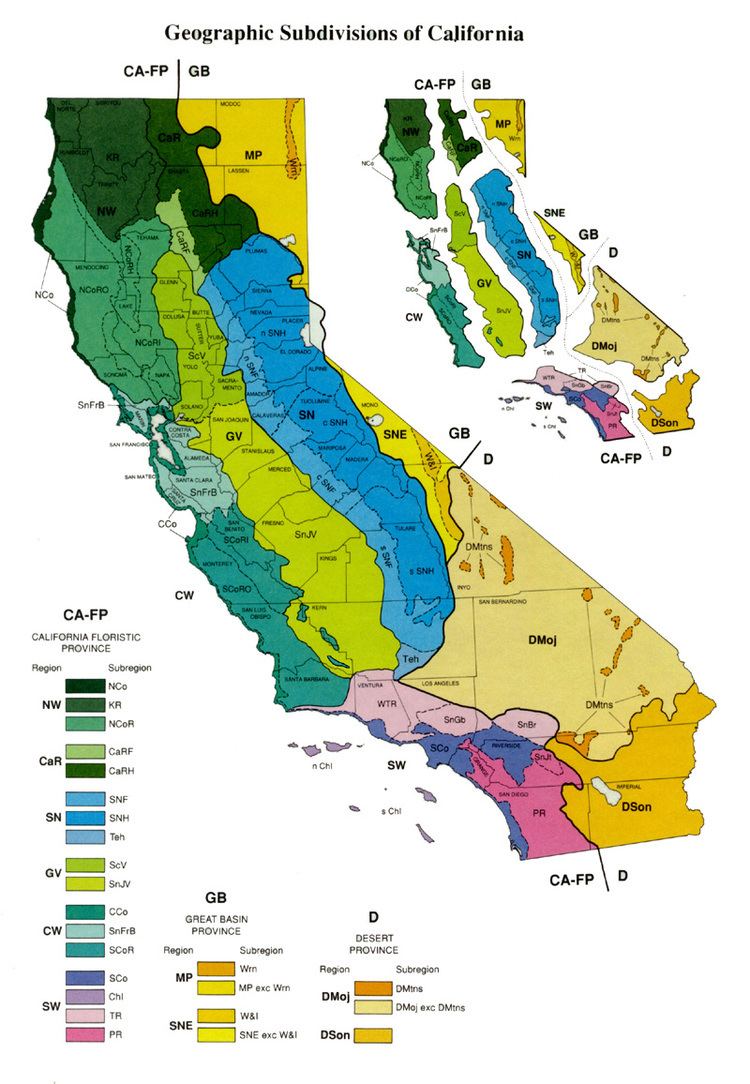 Deserts of California CalIPC California Invasive Plant Inventory
