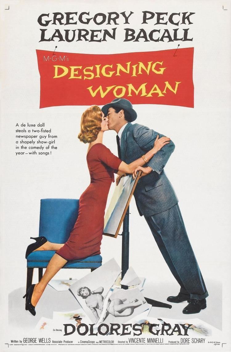 Designing Woman Bacall and Pecks worlds clash in Designing Woman 1957
