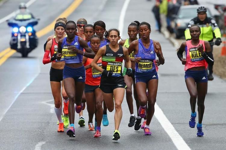 Desiree Linden Desiree Linden is top American woman in Boston Marathon