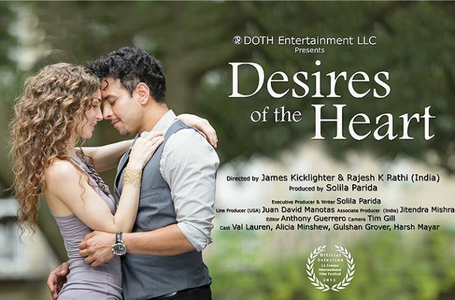 Desires of the Heart (2013 film) Desires Of The Heart wins Best Feature Film award at LA Femme Intl