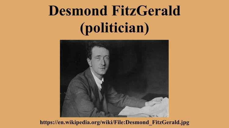 Desmond FitzGerald (politician) Desmond FitzGerald politician YouTube