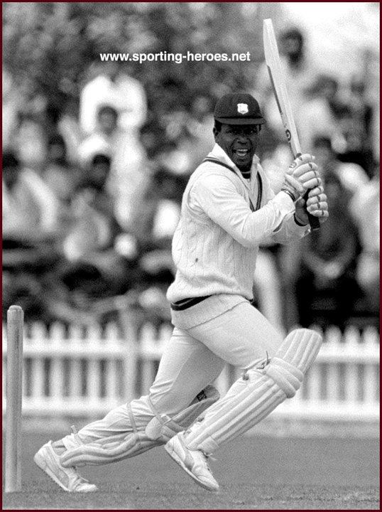 Desmond HAYNES Brief biography of his Test Career West Indies