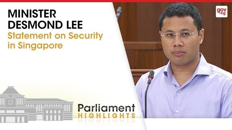 Desmond Lee (Hong Kong politician) Minister Desmond Lees Statement on Security in Singapore YouTube