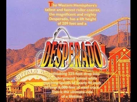 Desperado (roller coaster) Desperado Roller Coaster at the Buffalo Bills Resort amp Casino in