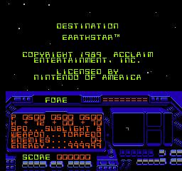 Destination Earthstar Destination Earthstar USA ROM lt NES ROMs Emuparadise