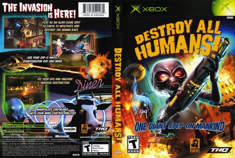 Destroy All Humans! Destroy All Humans39 Slayed Xenophobes PreTrump Inverse