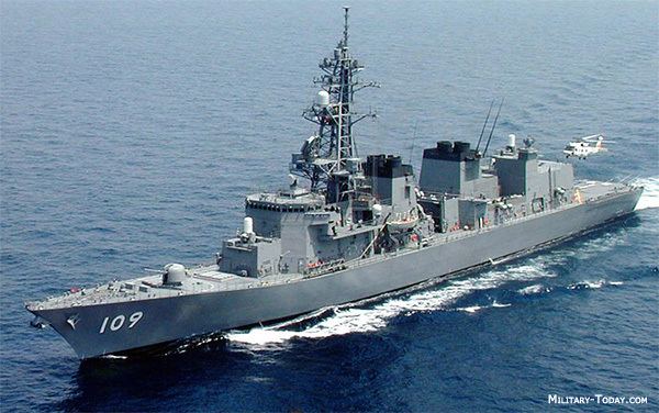 Destroyer Murasame Class Guided Missile Destroyer MilitaryTodaycom