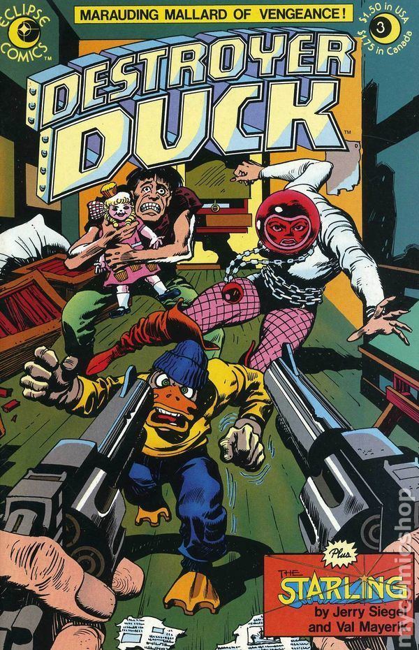 Destroyer Duck Destroyer Duck 1982 comic books