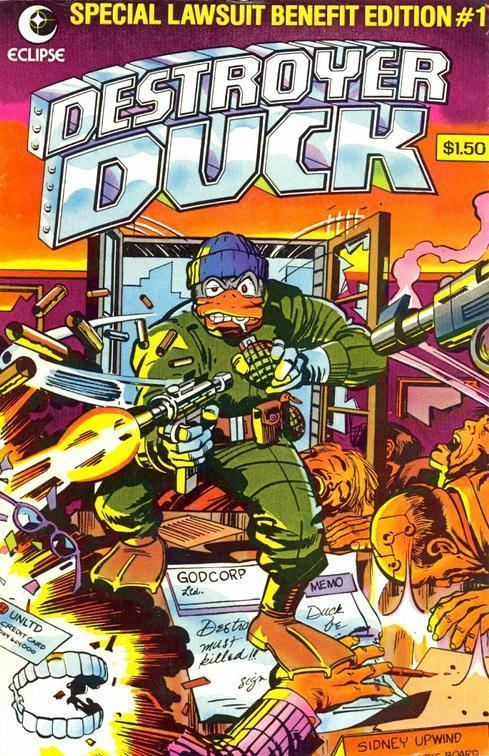 Destroyer Duck Forgotten Comics Destroyer Duck FIMFictionnet