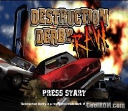 Destruction Derby Raw Destruction Derby Raw ROM ISO Download for Sony Playstation PSX