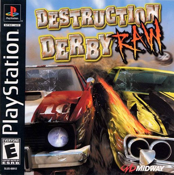 Destruction Derby Raw Play Destruction Derby Raw Sony PlayStation online Play retro