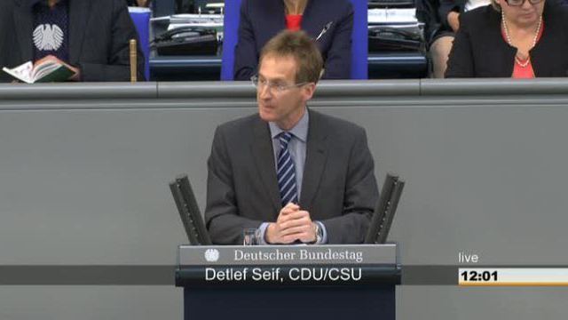 Detlef Seif BhmermannGedicht Detlef Seif sorgt fr Emprung im Bundestag