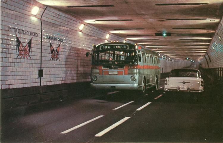 Detroit–Windsor Tunnel DetroitWindsor Tunnel Windsor Ontario Canada 1960