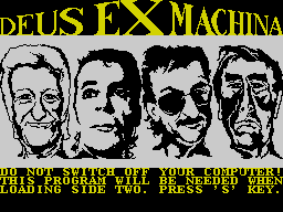 Deus Ex Machina (video game) Your Spectrum 10 Deus Ex Machina