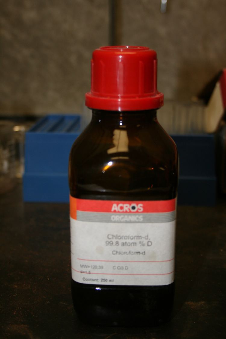 Deuterated chloroform ONSchallenge EXP028