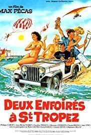 Movie poster of Two motherfuckers in Saint-Tropez