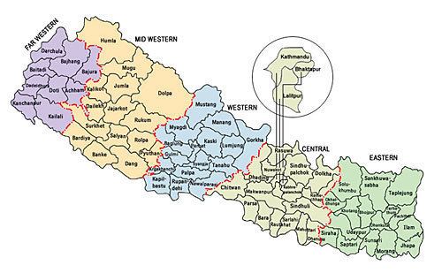 Development regions of Nepal Provinces based on development regions Nepali Times