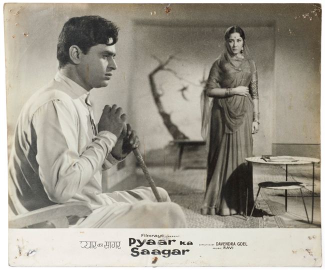 Devendra Goel Pyaar Ke Saagar 1961 1 Director Devendra Goel as Davendra Goel