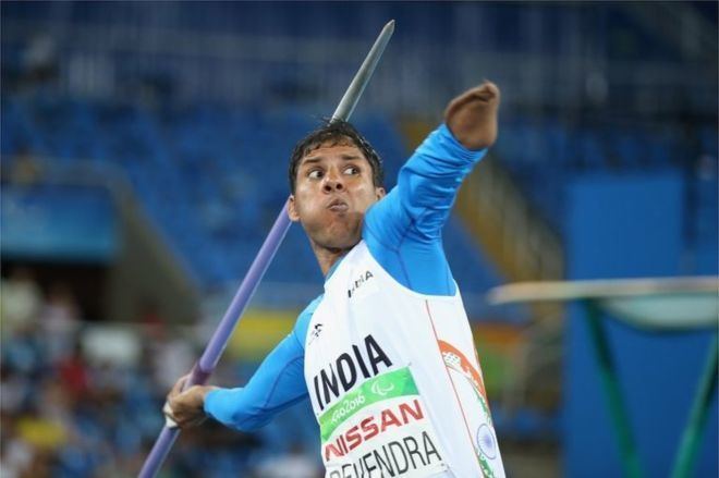 Devendra Jhajharia Devendra Jhajharia India Paralympics medallist breaks own record